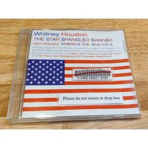 Whitney Houston The Star Spangled Banner-CD Jewel Case